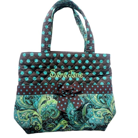 Floral Quilted shoulder Bag - Picture 1 of 9